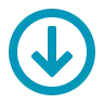 Icon of an arrow down