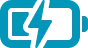 icon of a battery half charged